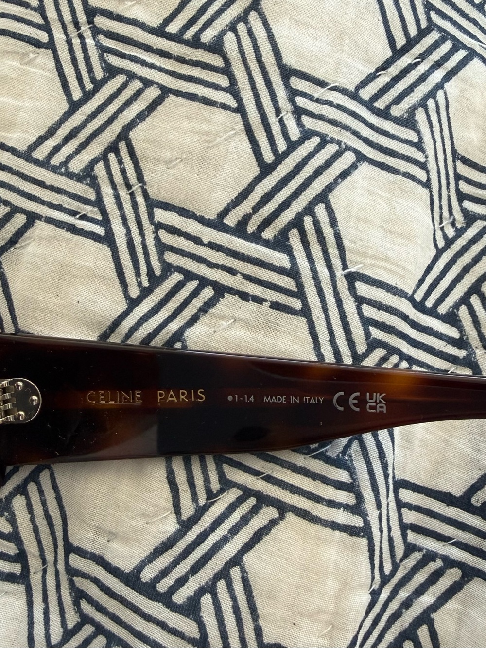 Celine Tortoise Cat Eye Sunglasses - Picture 4 of 5